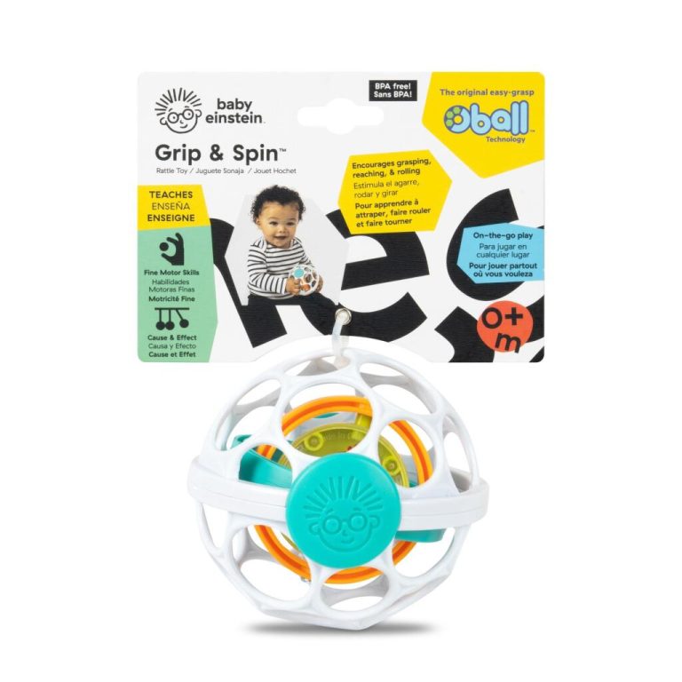 Oball Spinner Rattle Wit | Kopen bij Flickmyhouse
