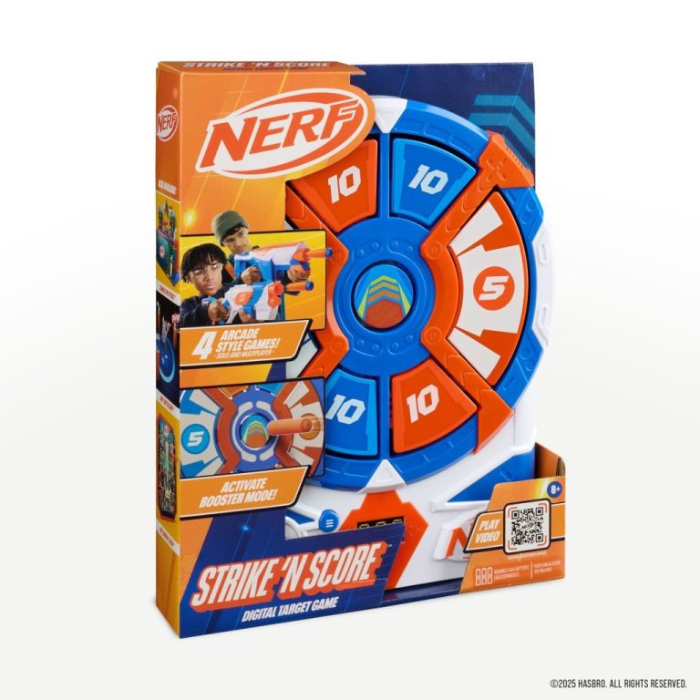 Nerf Bullseye Electronic Target Core + Licht en Geluid | Kopen bij Flickmyhouse