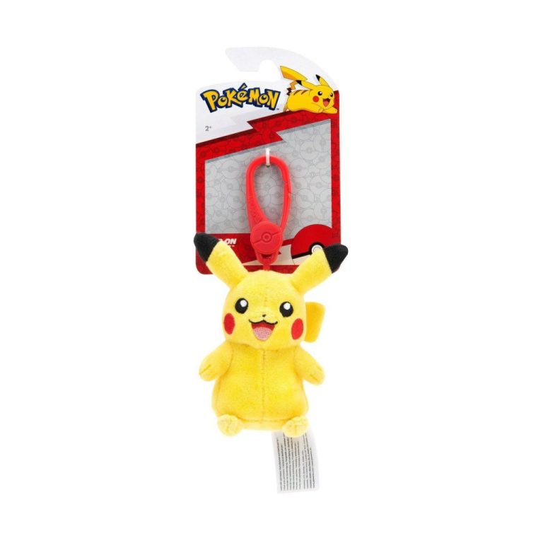 Pok&eacute;mon Knuffel 8 cm met Clip Assorti | Kopen bij Flickmyhouse