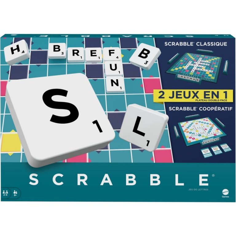 Mattel 2in1 Scrabble Frans | Kopen bij Flickmyhouse