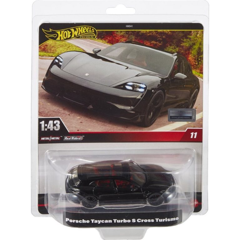 Hot Wheels Premium Porsche Taycan Turbo S Cross Turismo 1:43 | Kopen bij Flickmyhouse