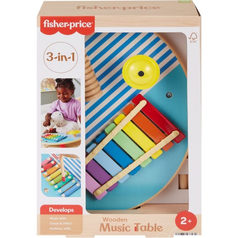 Fisher Price Houten Muziektafel | Kopen bij Flickmyhouse