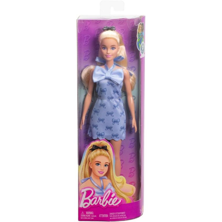 Barbie Fashionista Pop Blue Bows | Kopen bij Flickmyhouse
