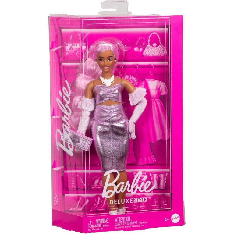 Barbie Fashionsta Pop Deluxe met Metallic Roze Haar | Kopen bij Flickmyhouse