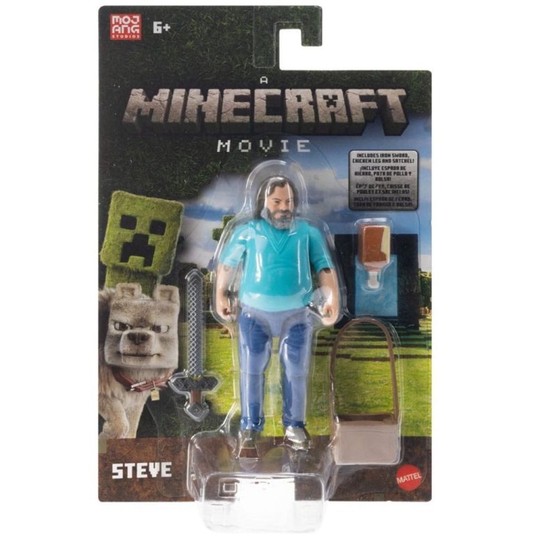 Minecraft Movie Singles Steve | Kopen bij Flickmyhouse