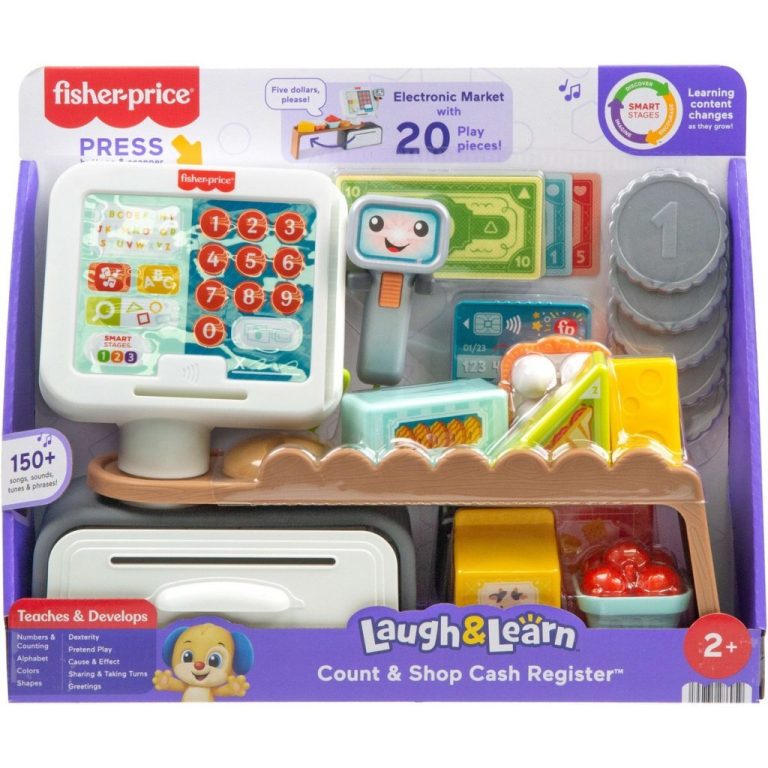 Fisher Price Lach & Leer Kassa + Geluid | Kopen bij Flickmyhouse