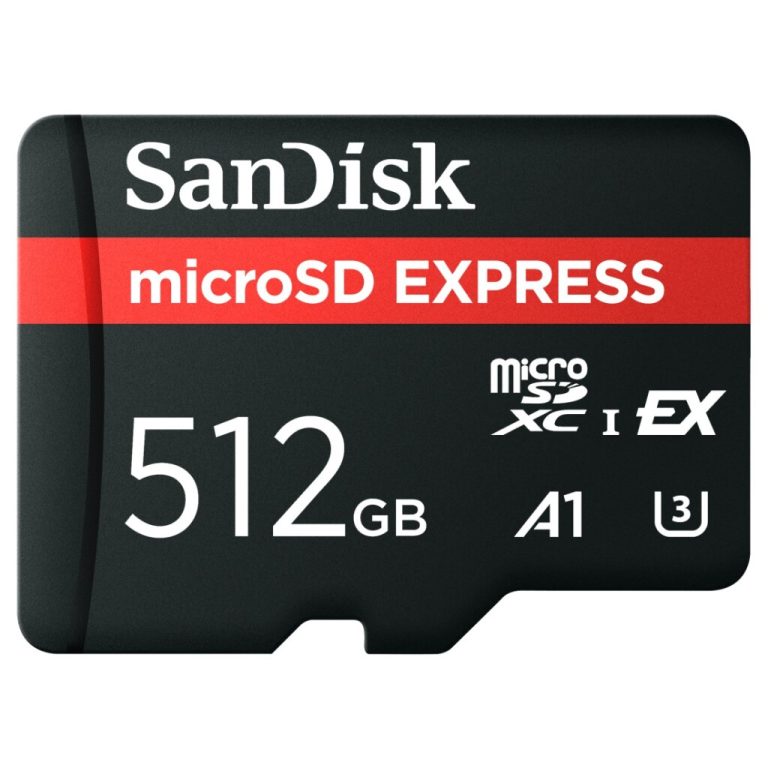 Sandisk MicroSD Express 512GB 880mb/s 650mb/s | Kopen bij Flickmyhouse
