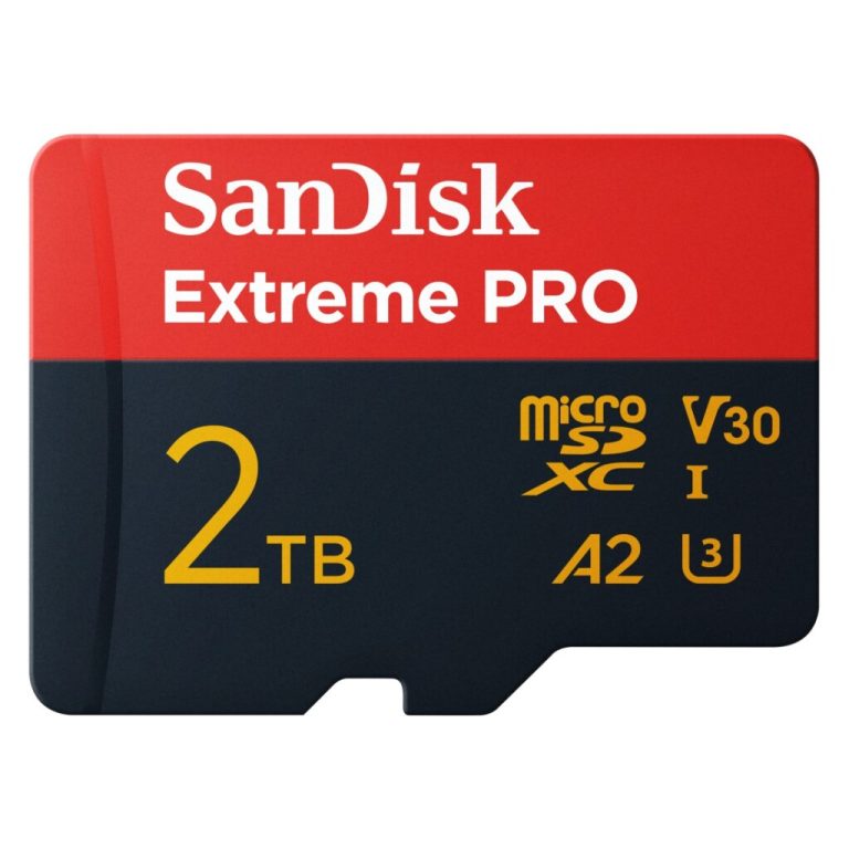 Sandisk Extreme PRO Micro SD Geheugenkaart 2TB | Kopen bij Flickmyhouse