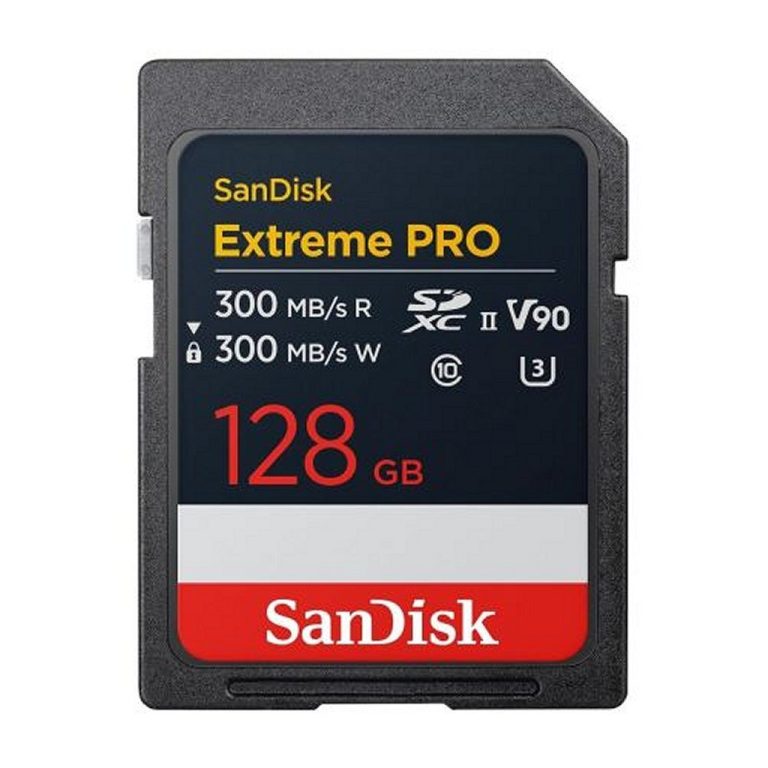 Sandisk Extreme PRO SD Geheugenkaart 128 GB 300mb/s 300mb/w | Kopen bij Flickmyhouse