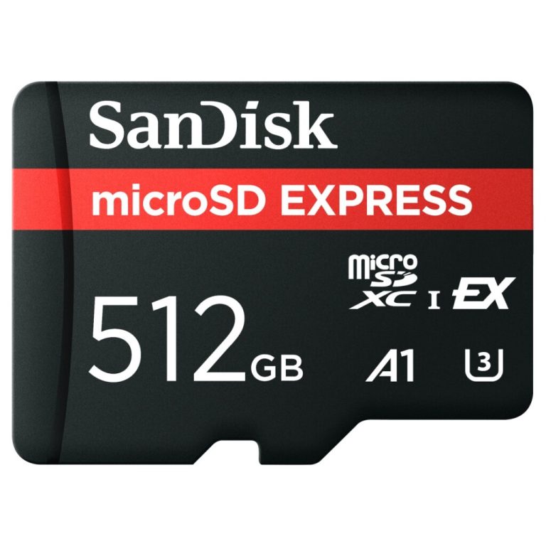 Sandisk MicroSDexpress Gameplay 512GB 880mb/650mb/s | Kopen bij Flickmyhouse