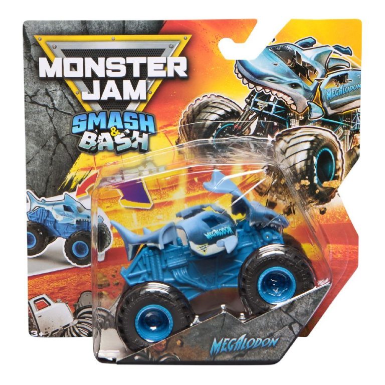 Monster Jam Smash and Bash Monster Truck 1:64 | Kopen bij Flickmyhouse