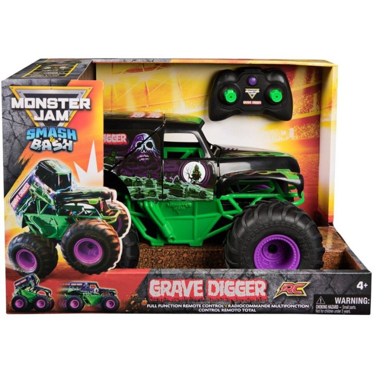 Monster Jam RC Smash en Bash Grave Digger 1:15 | Kopen bij Flickmyhouse