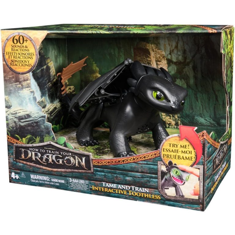 Dreamworks How To Train Your Dragon Interactieve Toothless + Licht en Geluid | Kopen bij Flickmyhouse