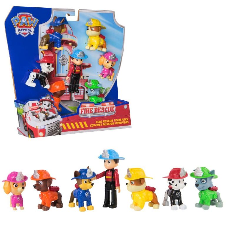 Paw Patrol Fire Rescue Figuren 7-Pack | Kopen bij Flickmyhouse