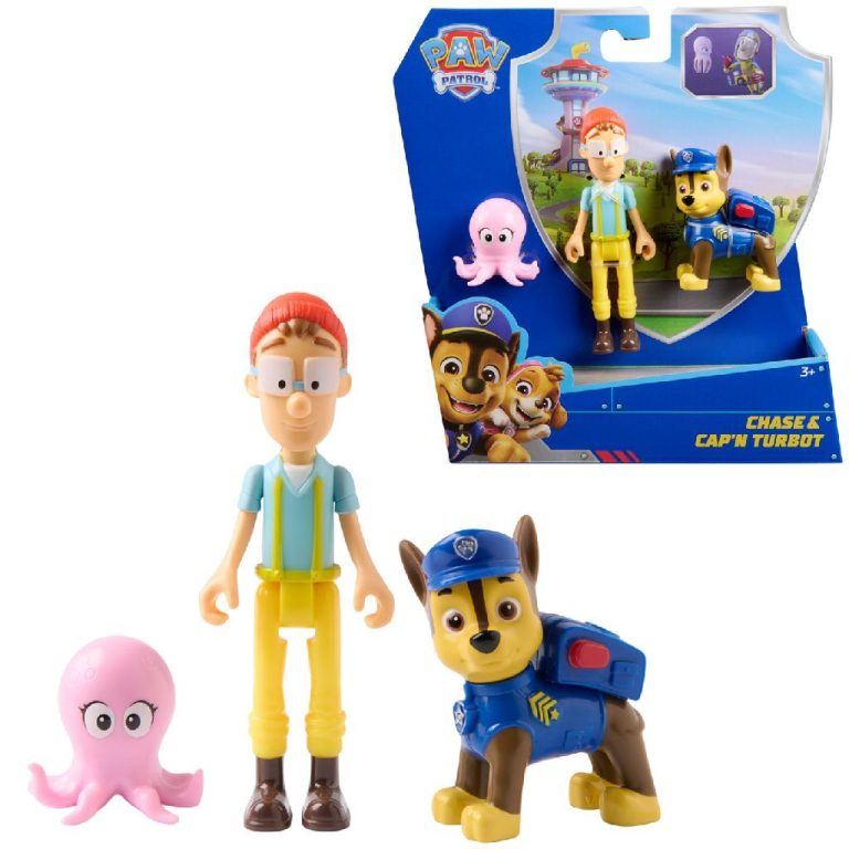 Paw Patrol Chase & Kapitein Turbot | Kopen bij Flickmyhouse