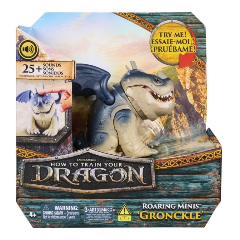 Dreamworks How To Train Your Dragon Mini Interactieve Dragon Gronkle + Geluid | Kopen bij Flickmyhouse