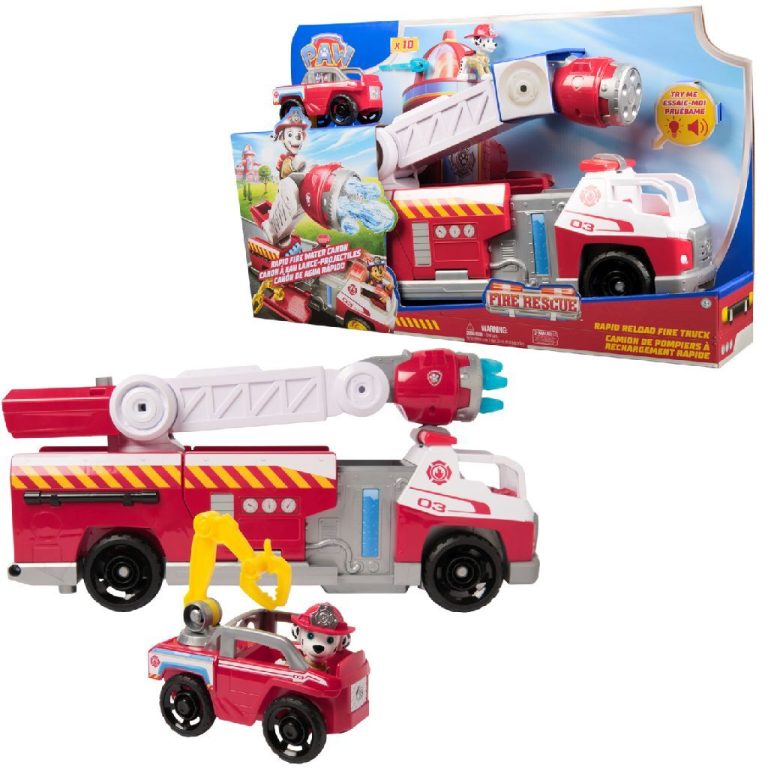 Paw Patrol Fire Rescue Deluxe Fire Truck | Kopen bij Flickmyhouse