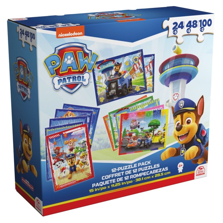 Paw Patrol Puzzelpack 5x24 + 5x48 + 2x100 Stukjes | Kopen bij Flickmyhouse