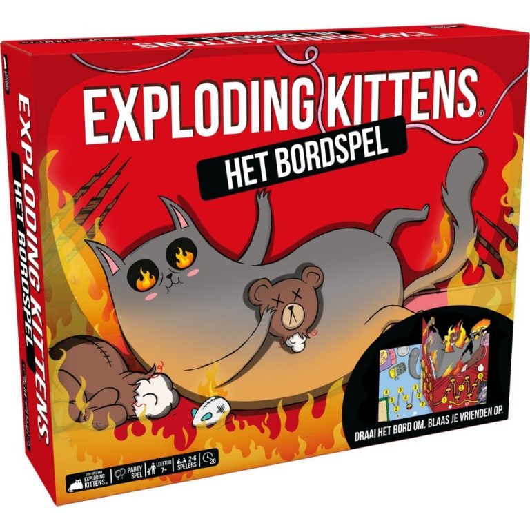 Exploding Kittens Het Bordspel | Kopen bij Flickmyhouse