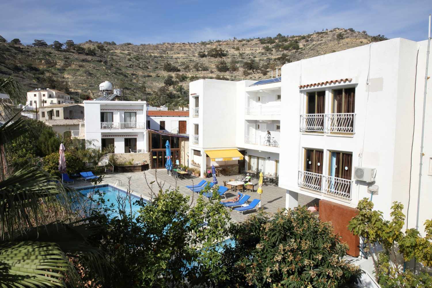 LiggingDit appartementenhotel ligt in Larnaca