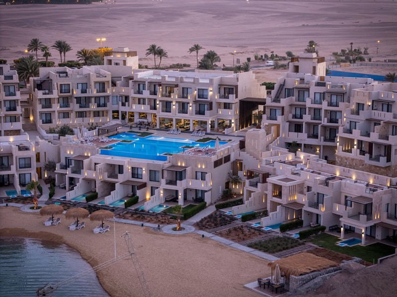 LiggingCreek Hotel & Residences El Gouna ligt in het hart van het resortgebied El Gouna
