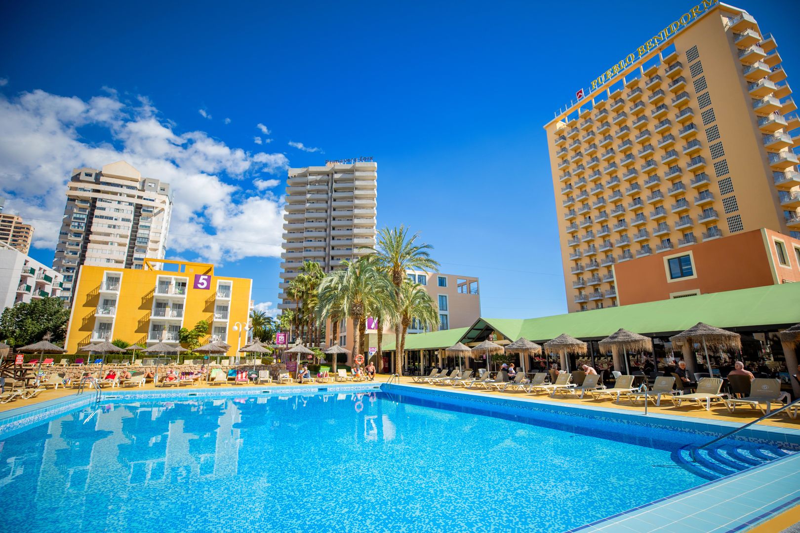 LiggingServigroup Pueblo Benidorm Hotel ligt op een uitstekende locatie in Benidorm