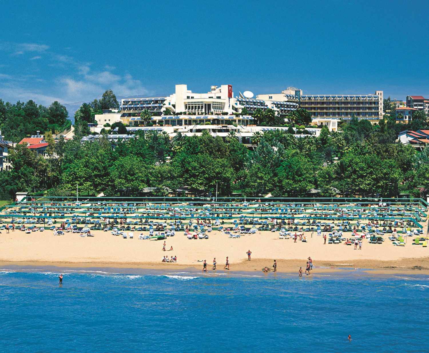 LiggingSide Star Elegance ligt op korte afstand van het centrum van Side