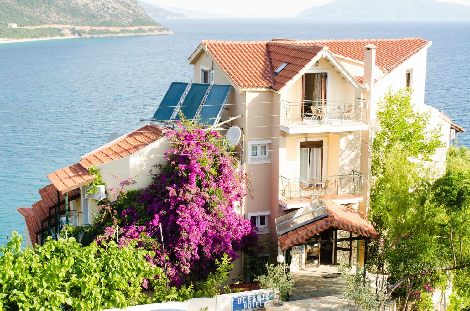 LiggingDit hotel bevindt zich in Poros