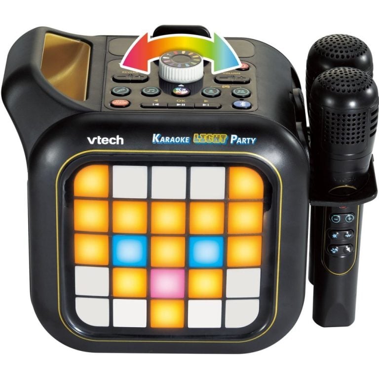 VTech Kidi Karaoke Light Party + Licht en Geluid Zwart | Kopen bij Flickmyhouse