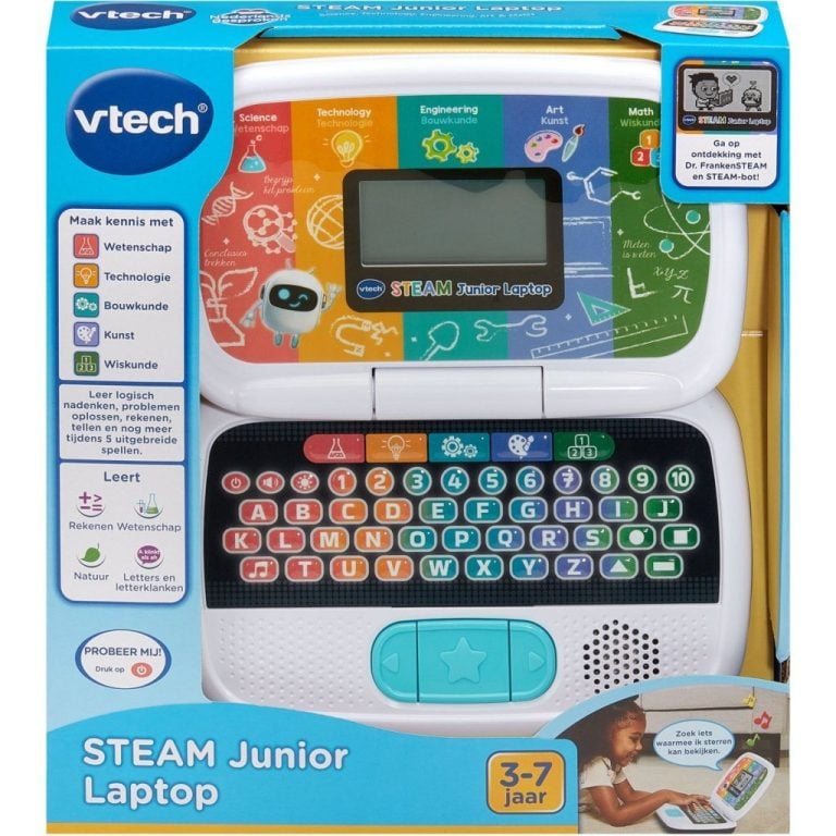 VTech Steam Junior Laptop | Kopen bij Flickmyhouse