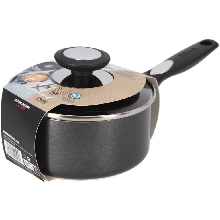 Beka Pro Induc Steelpan met Glazen Deksel 16 cm Zwart | Kopen bij Flickmyhouse