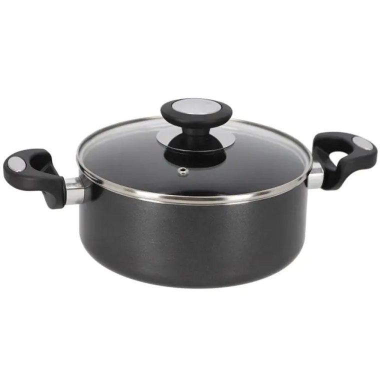 Beka Pro Induc Kookpan met Glazen Deksel 20 cm Zwart | Kopen bij Flickmyhouse