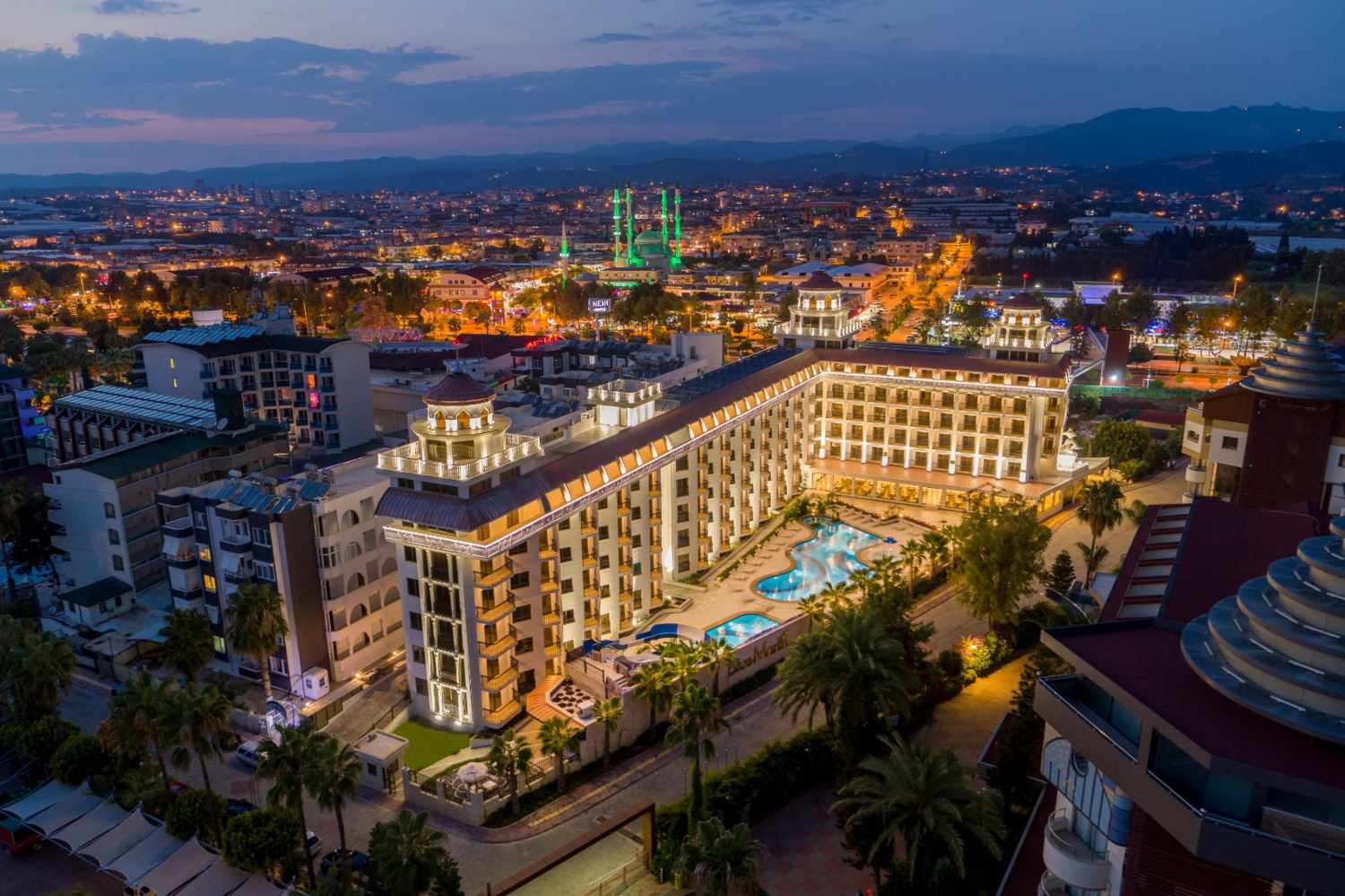 LiggingDit hotel bevindt zich in Alanya