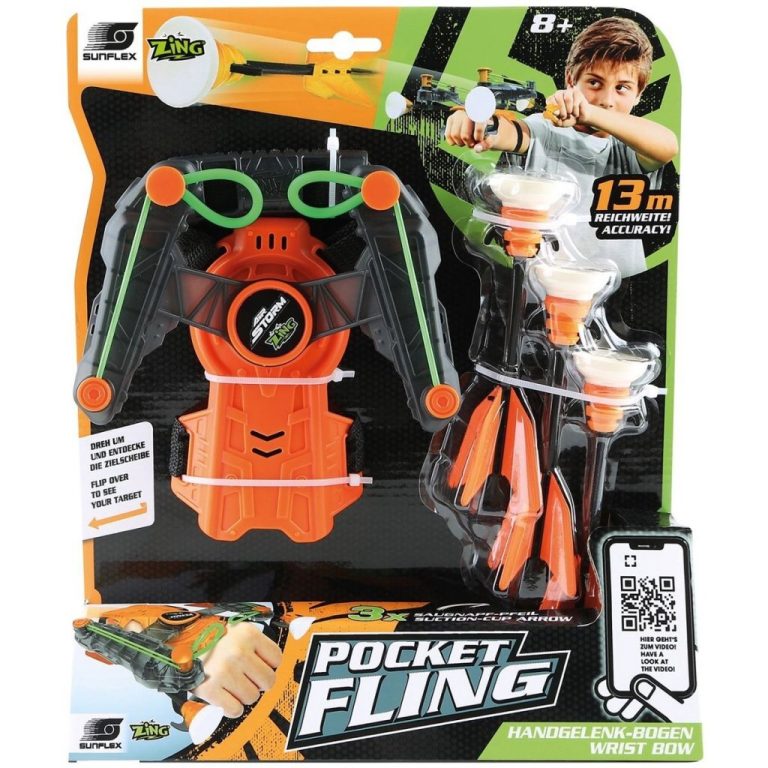 Fling Zing Polsboog met 3 Pijlen | Kopen bij Flickmyhouse
