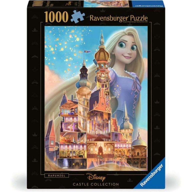 Ravensburger Puzzel Disney Castle Rapunzel 1000 Stukjes | Kopen bij Flickmyhouse