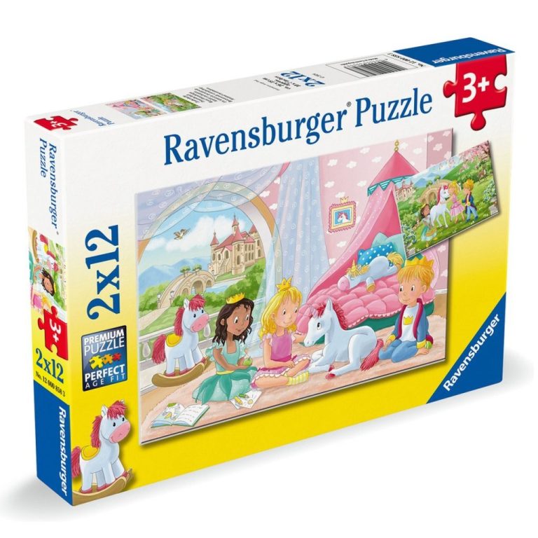 Ravensburger Puzzel Prince & Princess 2x12 Stukjes | Kopen bij Flickmyhouse
