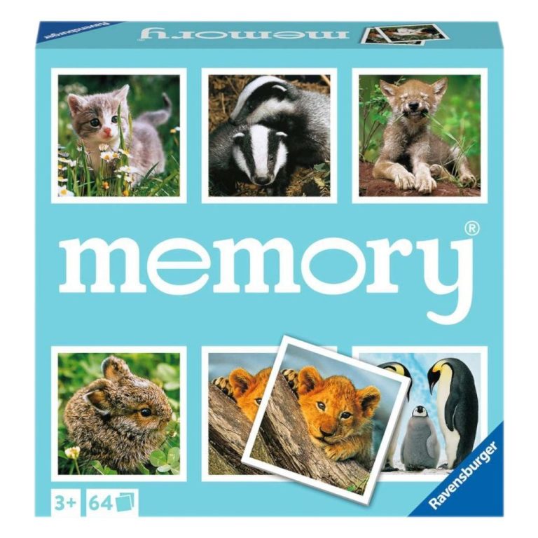 Ravensburger Memory Jonge Dieren | Kopen bij Flickmyhouse