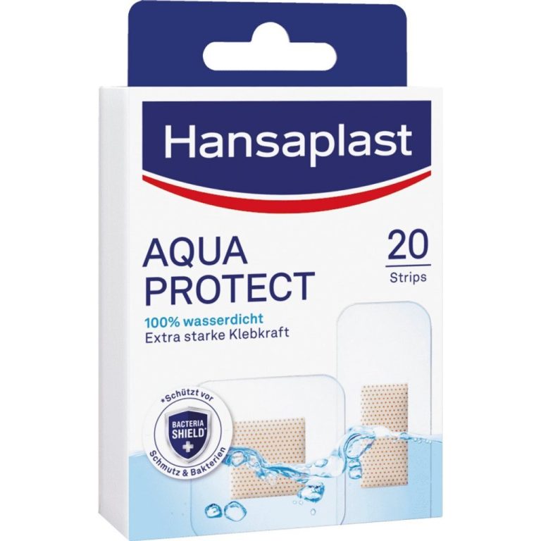 Hansaplast Aqua Protect Pleisters 20 Strips | Kopen bij Flickmyhouse