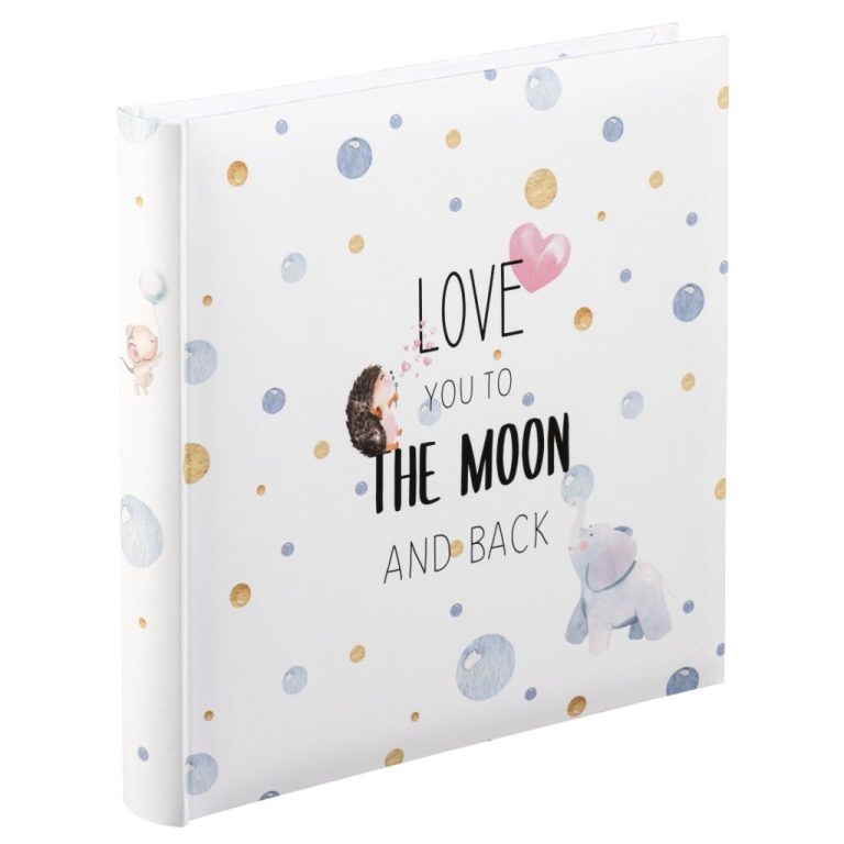 Hama Fotoalbum Love You to the Moon and Back 25x25 cm 50 Witte Pagina's | Kopen bij Flickmyhouse