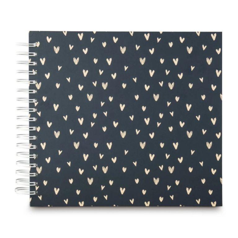 Hama Foto Spiraalalbum Lovely 28x24 cm 50 Witte Pagina's Blauw | Kopen bij Flickmyhouse