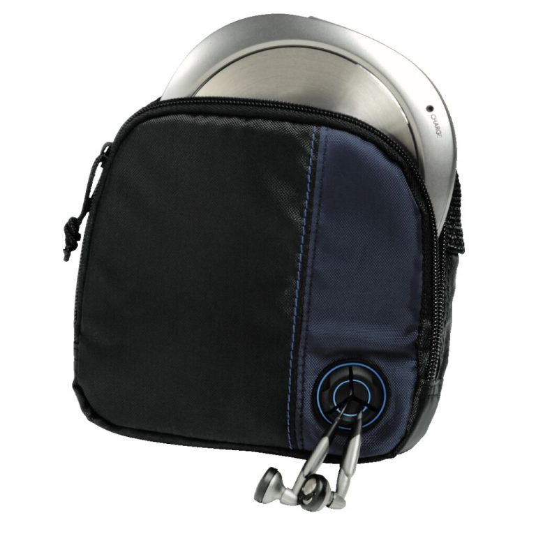 Hama CD Player Bag + 3CD's Zwart/blauw | Kopen bij Flickmyhouse