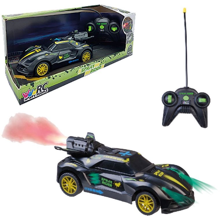 Happy People RC Spray Rider Auto 19 cm + Licht en Spray | Kopen bij Flickmyhouse
