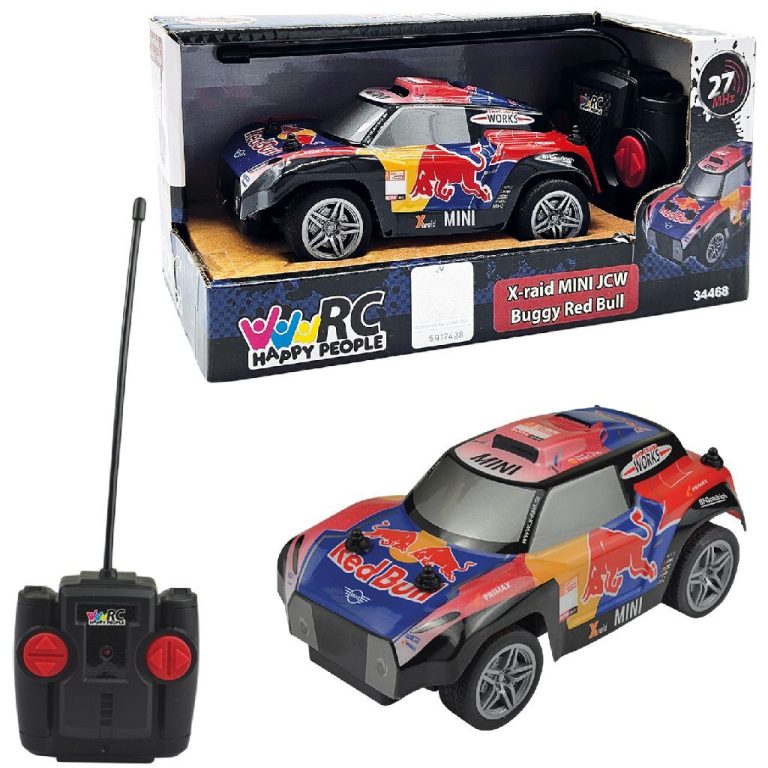 Happy People RC X-Raid Mini JCW Buggy Red Bull 1:28 15 cm | Kopen bij Flickmyhouse