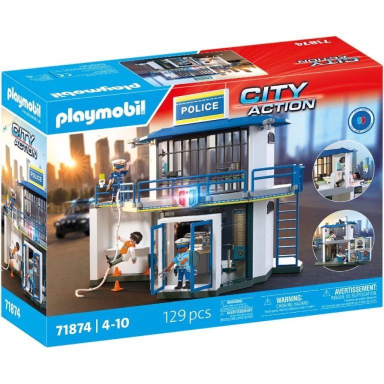 Playmobil 71874 City Action Politiebureau met Onderzoeksruimte | Kopen bij Flickmyhouse