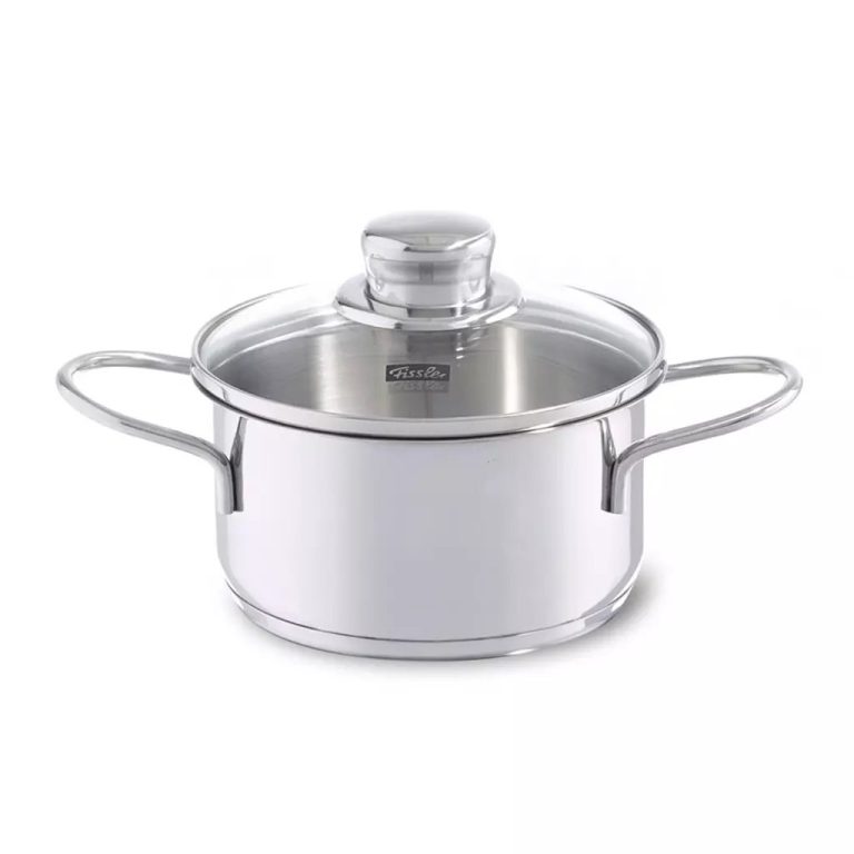 Fissler Snacky Kookpan + Deksel 14 cm RVS/Glas | Kopen bij Flickmyhouse