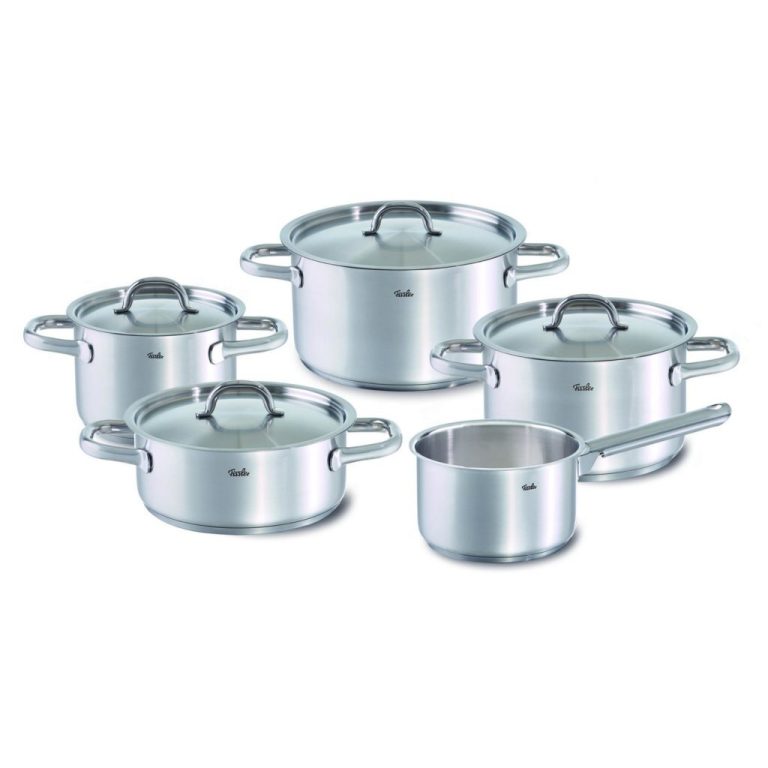 Fissler Family Line Pannenset 5-delig RVS | Kopen bij Flickmyhouse