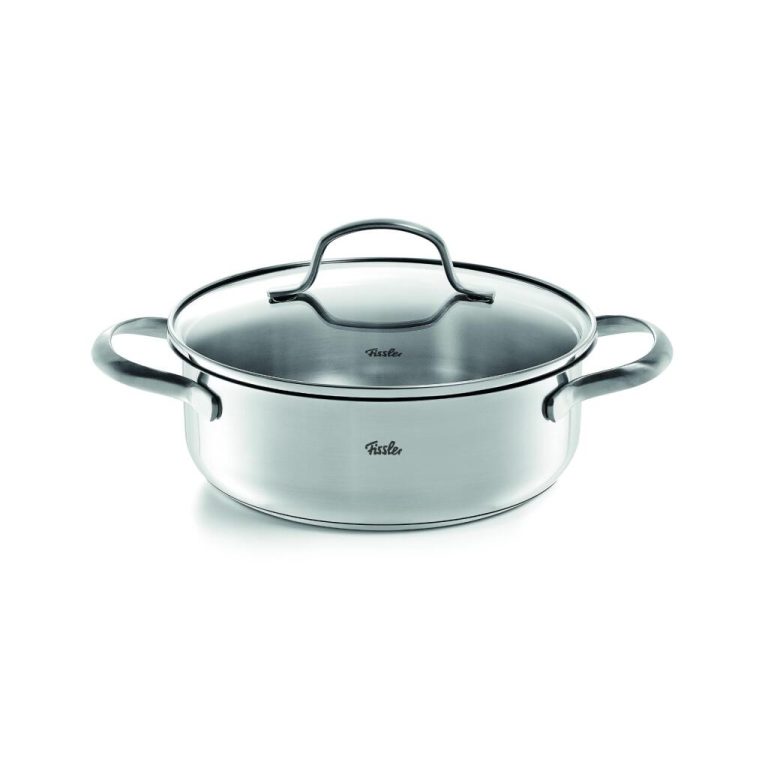 Fissler San Francisco Kookpan + Glazen Deksel 20 cm RVS | Kopen bij Flickmyhouse