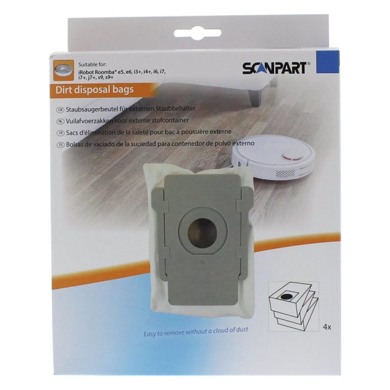 Scanpart Speed Stofzakken voor iRobot Roomba 4 Stuks | Kopen bij Flickmyhouse