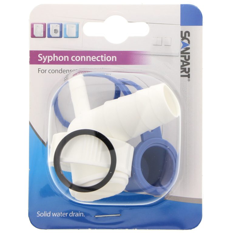 Scanpart Syphon Aansluiting voor Condensdroger Wit | Kopen bij Flickmyhouse