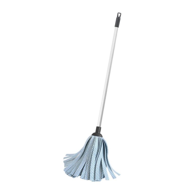 Clean Home Mop met Steel Zwart/Wit | Kopen bij Flickmyhouse